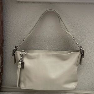 Coach East West Legacy 1417 soft, leather shoulder purse